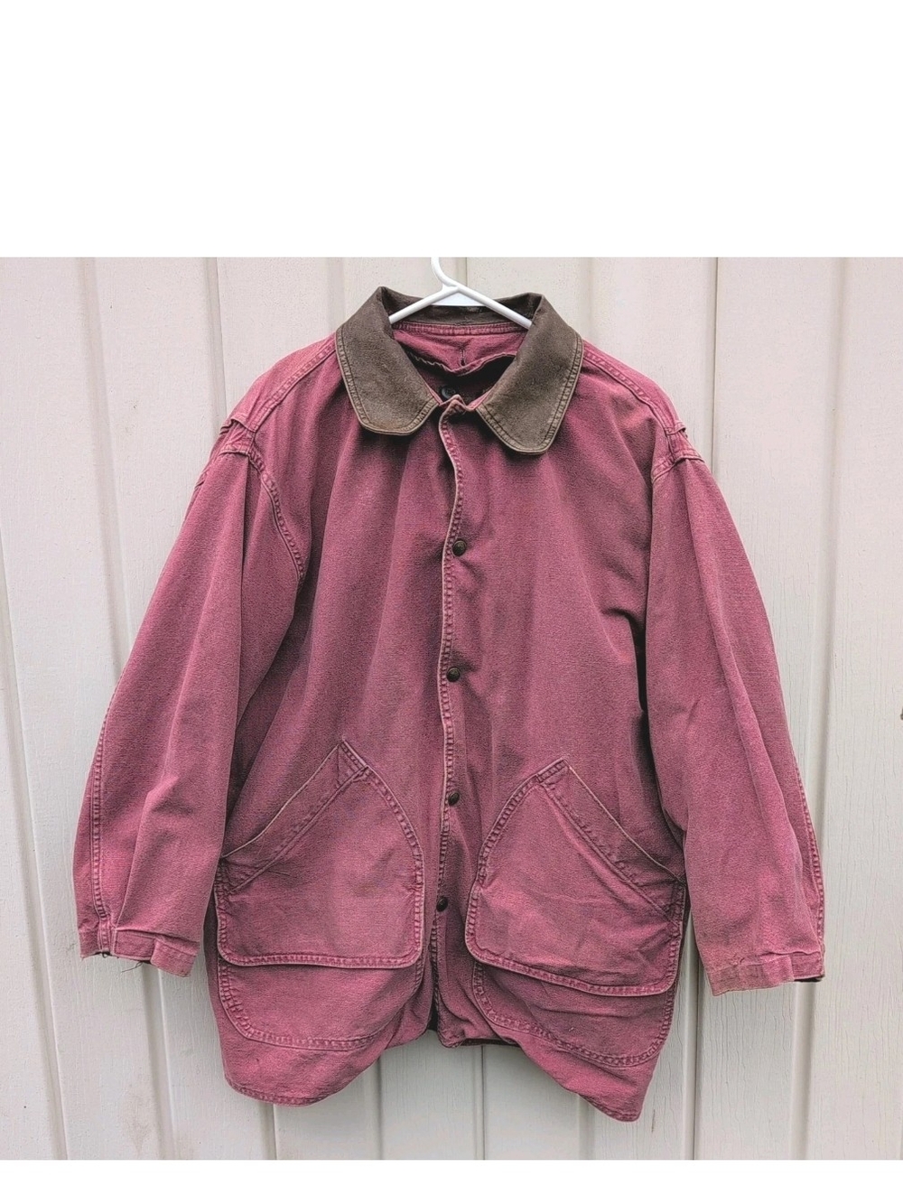 Vtg Woolrich Jacket Mens Large Removable Aztec Blanket Lined Wool Barn Coat USA
